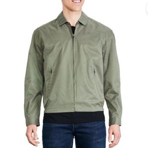 London Fog Men's Olive Green Lightweight Bomber Jacket size XL NWT
